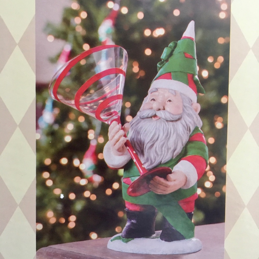 3/$20 Gnome Wine Glass Holder